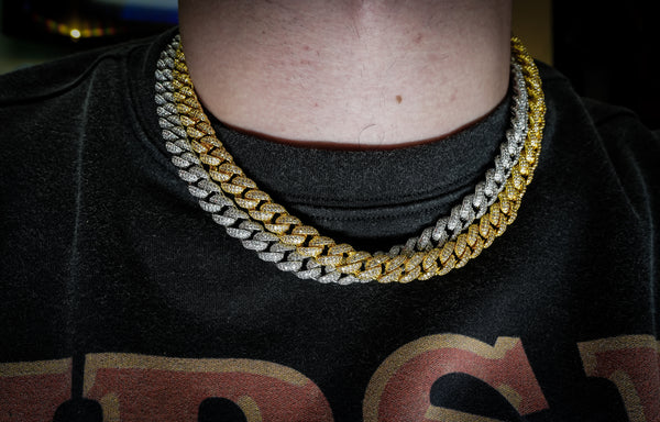 10MM Studded Cuban Link - THE SNEAKER STUDIO
