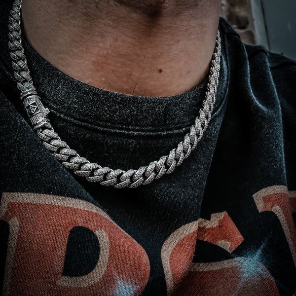 10MM Studded Cuban Link - THE SNEAKER STUDIO