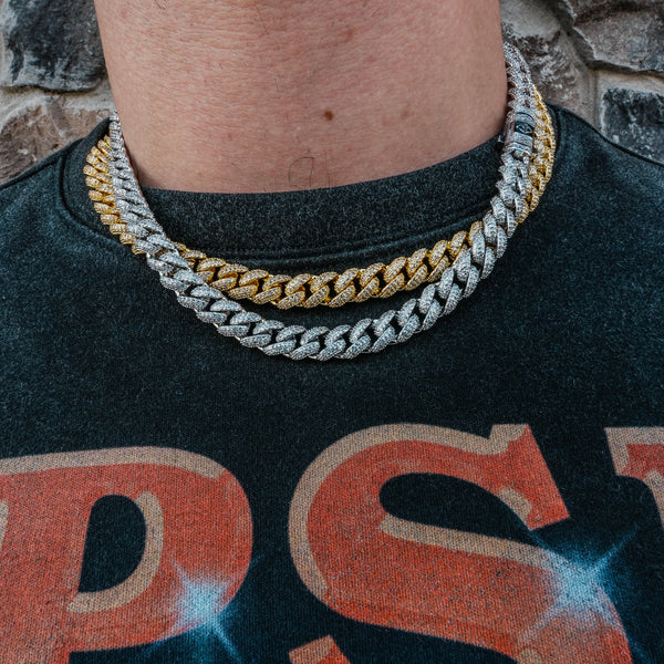 10MM Studded Cuban Link - THE SNEAKER STUDIO