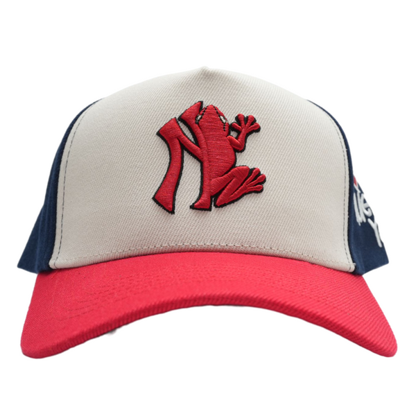 NY COQUI SNAPBACK - TRI COLOR - THE SNEAKER STUDIO