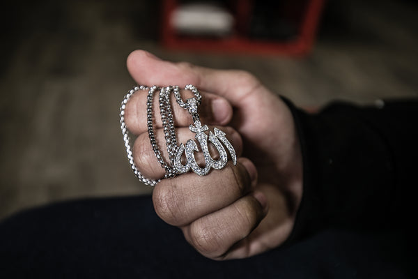 Allah - Silver Stoned - THE SNEAKER STUDIO