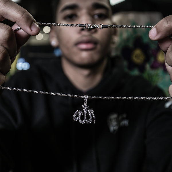 Allah - Silver Stoned - THE SNEAKER STUDIO
