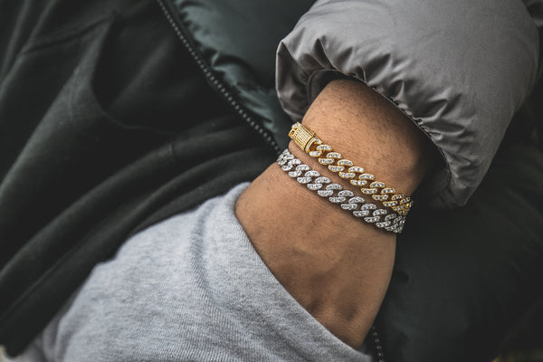 Studded Cuban Bracelet 8MM