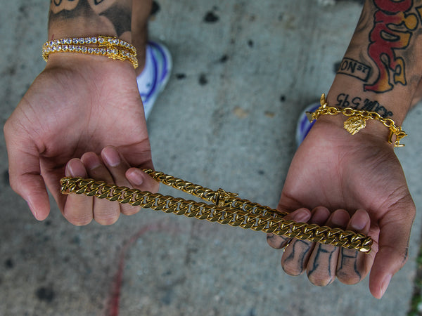 12mm Miami Cuban Link Necklace - THE SNEAKER STUDIO