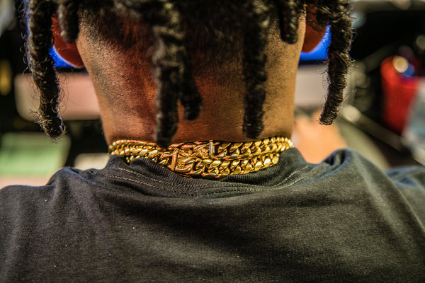 12mm Miami Cuban Link Necklace - THE SNEAKER STUDIO