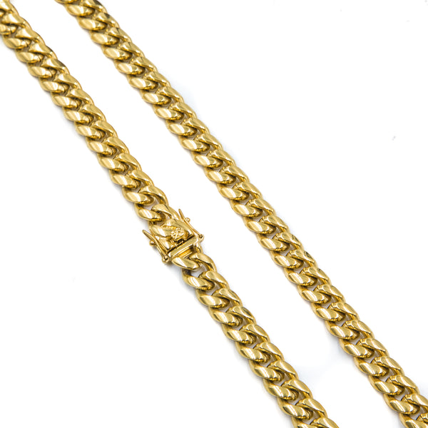 12mm Miami Cuban Link Necklace - THE SNEAKER STUDIO