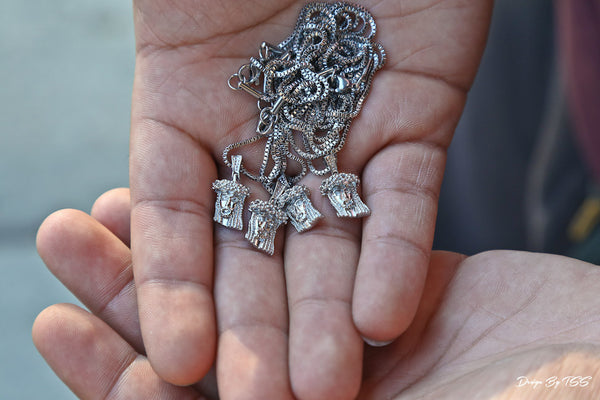 Extra Mini Jesus - Silver Polished - ACCESSORIES, Golden Gilt, SNEAKER STUDIO, GOLDEN GILT, DESIGN BY TSS