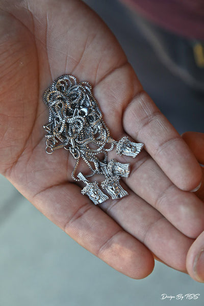 Extra Mini Jesus - Silver Polished - ACCESSORIES, Golden Gilt, SNEAKER STUDIO, GOLDEN GILT, DESIGN BY TSS