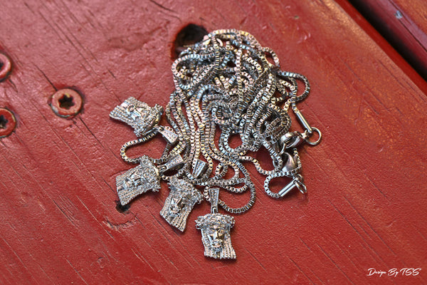 Extra Mini Jesus - Silver Polished - ACCESSORIES, Golden Gilt, SNEAKER STUDIO, GOLDEN GILT, DESIGN BY TSS