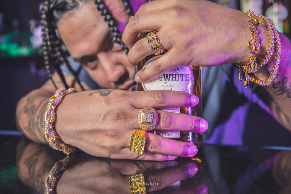 Championship Ring - 18K Gold Plated - ACCESSORIES, Golden Gilt, SNEAKER STUDIO, GOLDEN GILT, DESIGN BY TSS