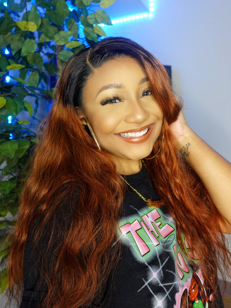 Vivica - 13x4 Lace Frontal - Body Wave- High Quality Transparent Lace - Lightly Pre-plucked- 180% Density - 100% Human Hair- Undetectable Lace