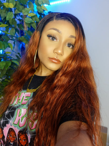 Vivica - 13x4 Lace Frontal - Body Wave- High Quality Transparent Lace - Lightly Pre-plucked- 180% Density - 100% Human Hair- Undetectable Lace