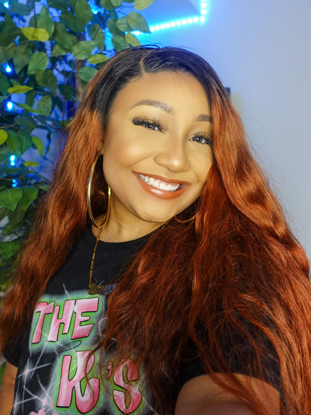 Vivica - 13x4 Lace Frontal - Body Wave- High Quality Transparent Lace - Lightly Pre-plucked- 180% Density - 100% Human Hair- Undetectable Lace