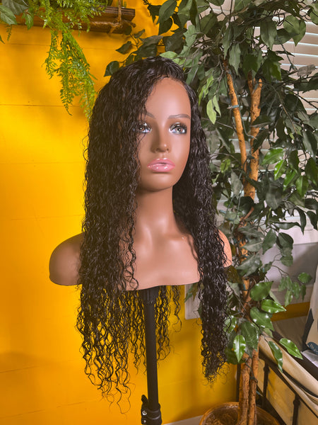 Ciara Wig - 5x5 Lace Closure - Glueless - High Quality Transparent Lace - Lightly Pre-plucked- 180% Density - 100% Human Hair - Undetectable Lace - Glueless